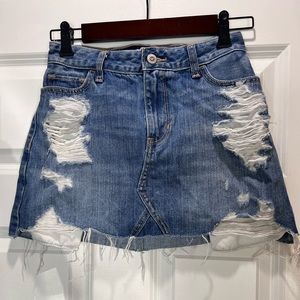 jean skirt